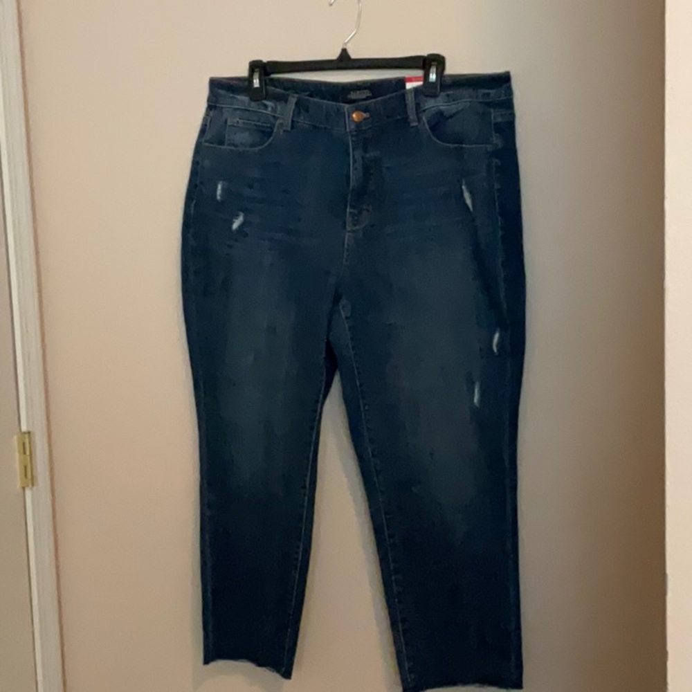 Talbots Released-Hem Jeans NWT 16WP